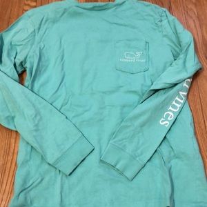 Sea foam Green Vineyard Vines Tshirt
